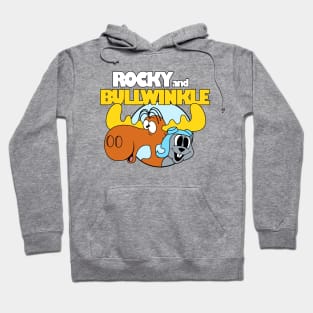 Funny Rocky and Bullwinkle Hoodie